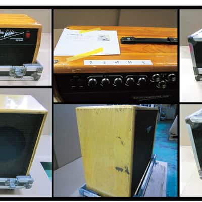 USED by Don Wilson himself on Japan tour. Signature amp with case for sub. image 4