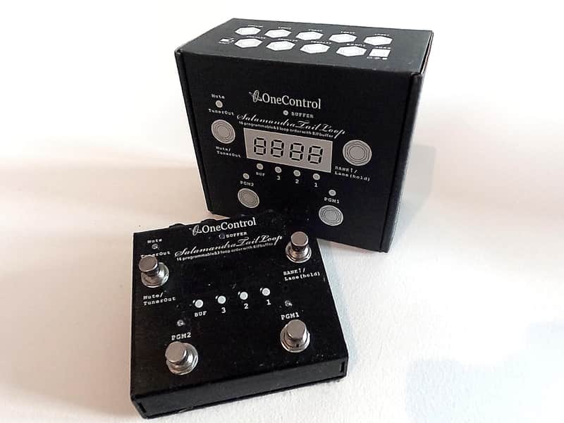 One Control Salamandra Tail 3 Loop Programmable Switcher 2010s - Black image 1