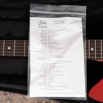 Suhr Classic JM Antique Limited Edition - Candy Apple Red w/ Mastery Vibrato image 23