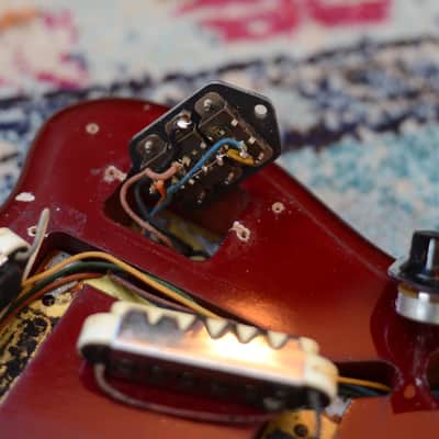 1964 Fender Jaguar Candy Apple Red w/OHSC image 23