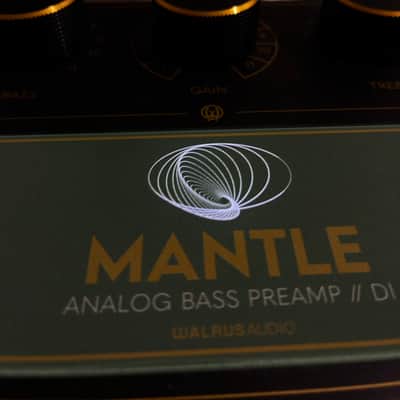 Walrus Audio Mantle Analog Bass Preamp / DI 2026 - Present - Black / Green image 4