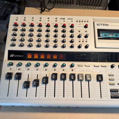 Vintage Sansui WS-X1 6 Track Cassette Recorder 8 Channel Mixer Japan Fully Works image 3