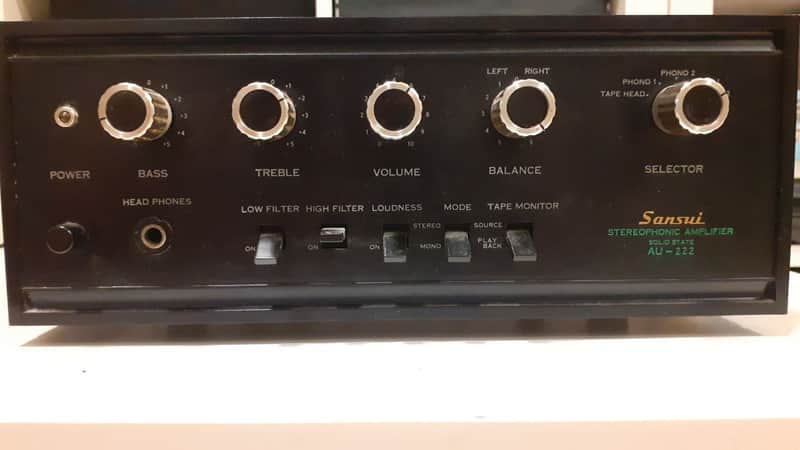 Sansui AU-222 1969-71 - Solid-State Stereo Amplifier image 1