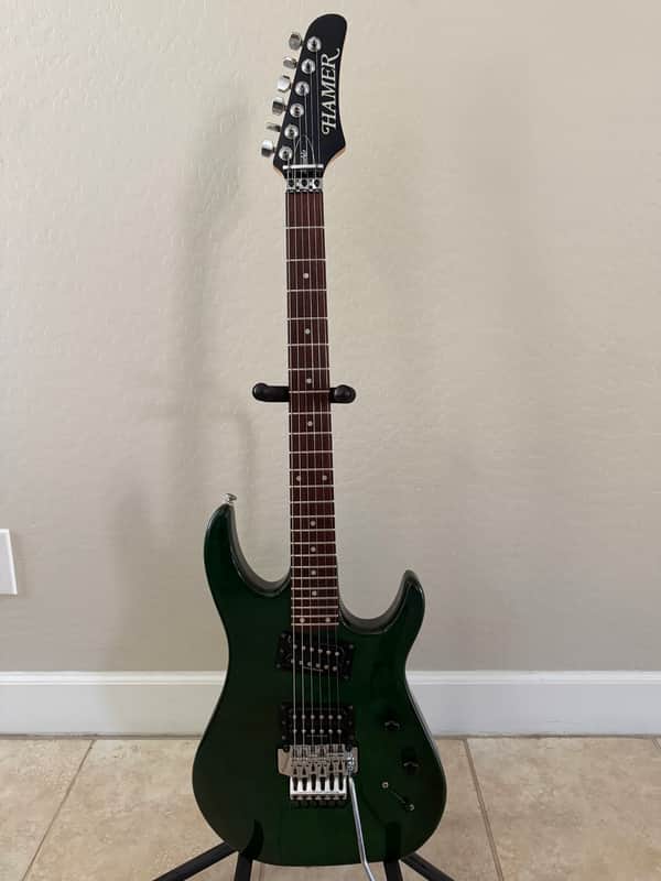 Hamer Diablo 90’s - Transparent Green image 1