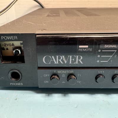 Carver CT-6 Preamplifier Tuner Bob Carver Design Made in JAPAN ~ Tested Works image 4