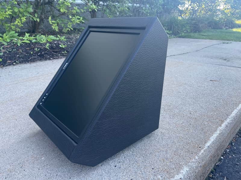 Custom Teleprompter Stage Monitor Lyrics Prompter 2023 - Black Tolex image 1