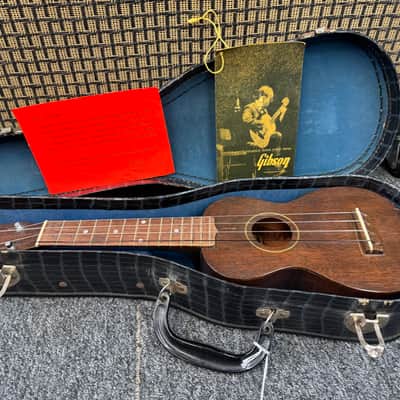 Gibson Style 1 Ukulele With Case & Tag Uke 1964 image 1