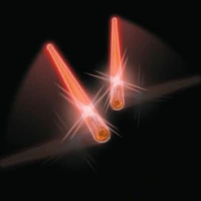 Light Up Drum Sticks By Firestix Mango Tango Orange image 3