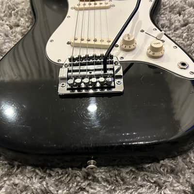 Fender Squier Stratocaster - Japan - 1984 - Black - Kahler - OHSC image 4