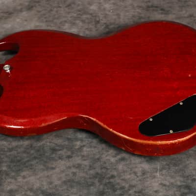 1965 Gibson SG Junior - Cherry Red - Wide Nut image 12