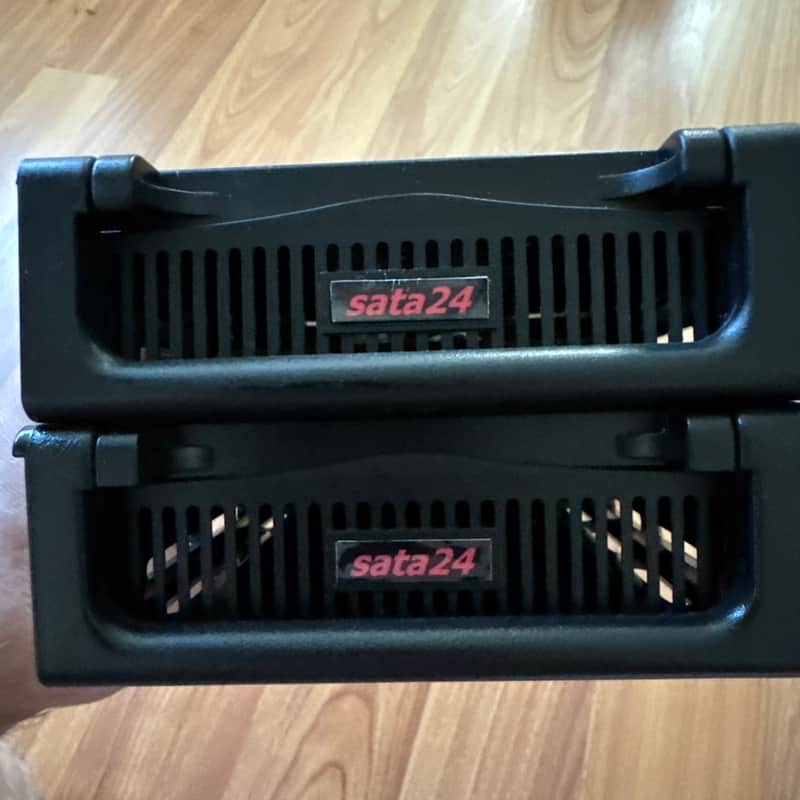 Alesis HD24 SATA24 Caddies w/ 256GB SSD Hard drives image 1