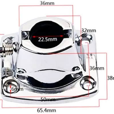 Tom Mount for 7/8" (22mm) Diameter Tube Style Tom Holders TM-101 image 5
