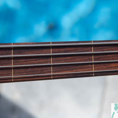 Rare 1991 Fender PBAC-100 FL - 7lbs 10 oz's! Fretless Electric Acoustic Bass - Nitro Vintage Lacquer - Made in Japan (Fuji-Gen) image 5