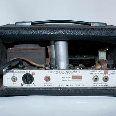 Fender Bassman SP3100 1969/70 Rare Oddball Solid State Amp Head image 3