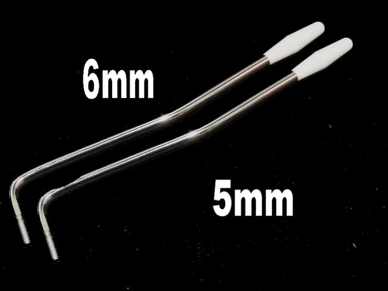 2 Replacement Tremolo Arms for vintage Ibanez, various models 5mm 6mm #roadstar #talman #destroyer image 1