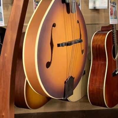 Recording King RAM-3-TS A Style Solid Top Tobacco Sunburst Mandolin image 5