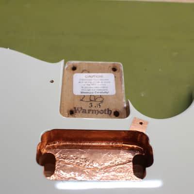 Warmoth Telecaster Body, Roasted Alder, Olympic White, Gotoh image 7