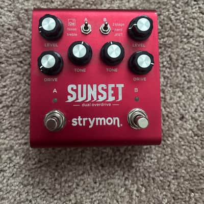 Strymon Sunset Dual Overdrive 2017 - Present - Red image 1