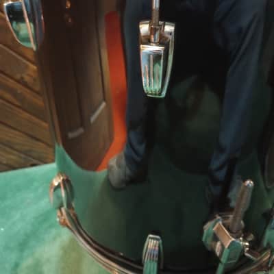 Ludwig 16x16 Floor Tom 1970's - Black Wrap image 7
