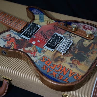 Walla Walla Guitar Maverick Pro Crystal “Tone Ranger” Tele Guitar Telecaster image 4