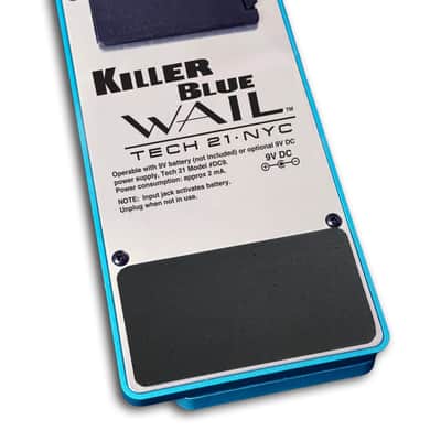 Tech 21 Killer Blue Wail Bass Wah 2025 - Blue image 2