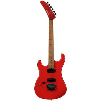 Kramer 84 HH FR Electric Guitar, Left-Handed, Maple Fingerboard (with Gig Bag), Radiant Red image 3