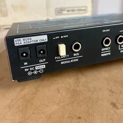 Boss RDD-10 Micro Rack Series Digital Delay 1985 - 1991 - Black image 7