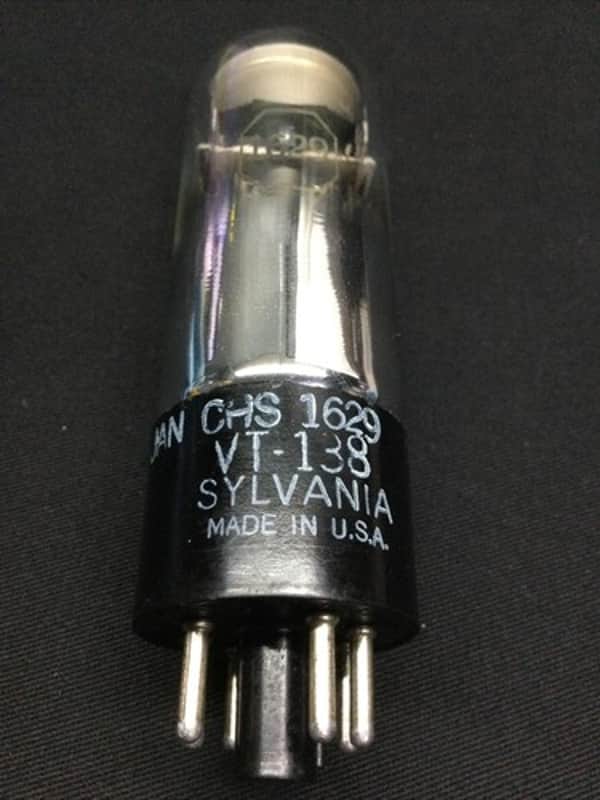 SYLVANIA JAN CHS 1629 VT-138 Magic Eye Tuning Radio VACUUM TUBE Bright K.8914 image 1