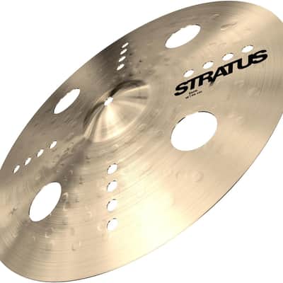 Sabian 18" Stratus Zero Crash Cymbal – B20 Bronze – Natural Finish – Brand New image 5