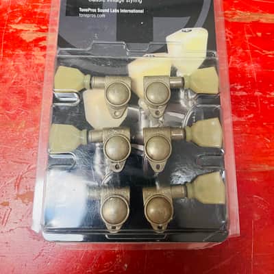 TonePros 3x3 Tuning Keys - Aged Nickel image 3