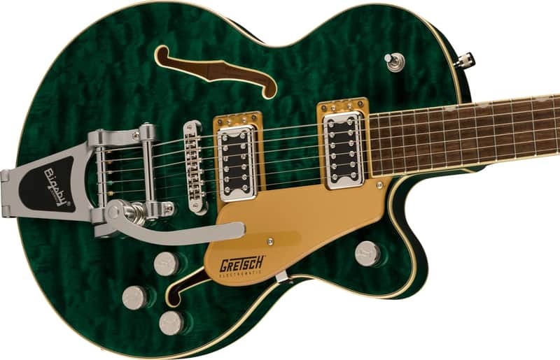 PRE-ORDER! GRETSCH G5655T-QM ELECTROMATIC CENTER BLOCK JR. SINGLE-CUT QUILTED MAPLE + BIGSBY / MARIANA image 1