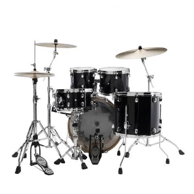 Tama MBS42S-PBK Starclassic Performer Shell Kit 4 pcs - Piano Black/Chrome HW image 22
