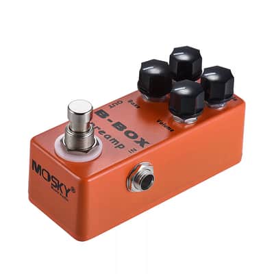 Mosky Audio B-Box Preamp Overdrive + PDC 3 Cable Guitar Effect Pedal True Bypass image 2