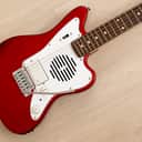 1996 Fender JM-Champ Jazzmaster Mini Guitar Candy Apple Red w/ Built-In Speaker & Hangtag, Japan MIJ