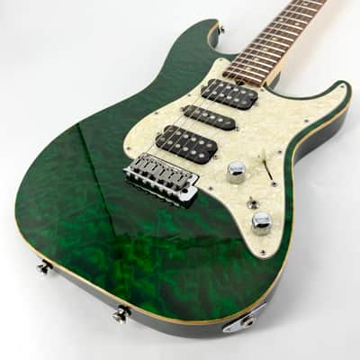 2004 Tom Anderson Hollow Drop Top Classic – Translucent Forest Green image 13