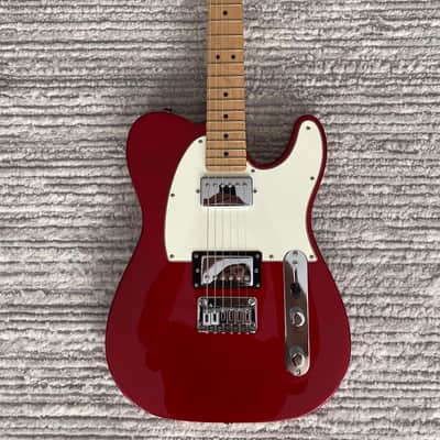 Squier Contemporary Telecaster HH (2018) – Dark Metallic Red, Maple Neck image 5