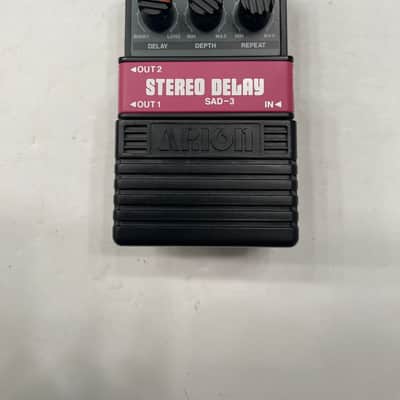 Arion SAD-3 Stereo Delay Analog Echo Vintage Guitar Effect Pedal image 1