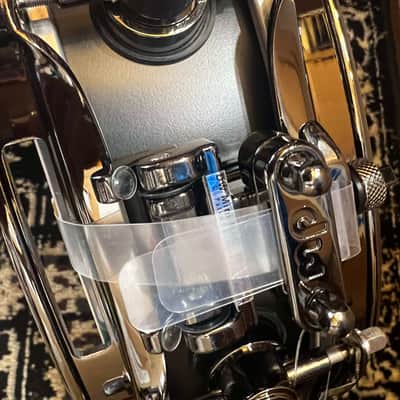 DW 3.14" x 14" Collector's Series Maple Pi Snare Drum - Ebony w/ Black Nickel Hardware image 3