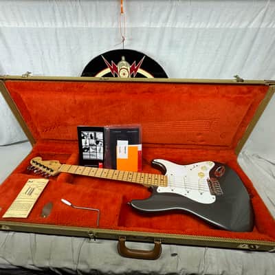 Fender USA Eric Clapton Stratocaster Guitar with Case 1998 - Pewter / Maple neck image 1