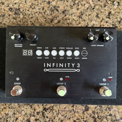 Pigtronix Infinity 3 Looper 2021 - Black (comes with Universal Remote) image 2
