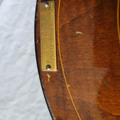B&D Silver Bell, Model 3, Plectrum Banjo, circa 1926, with original case image 20