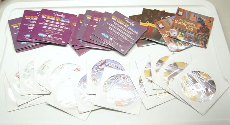 33 Guitar Instruction Quick Start DVD CD ROM Yamaha Fender Epiphone eMedia image 1