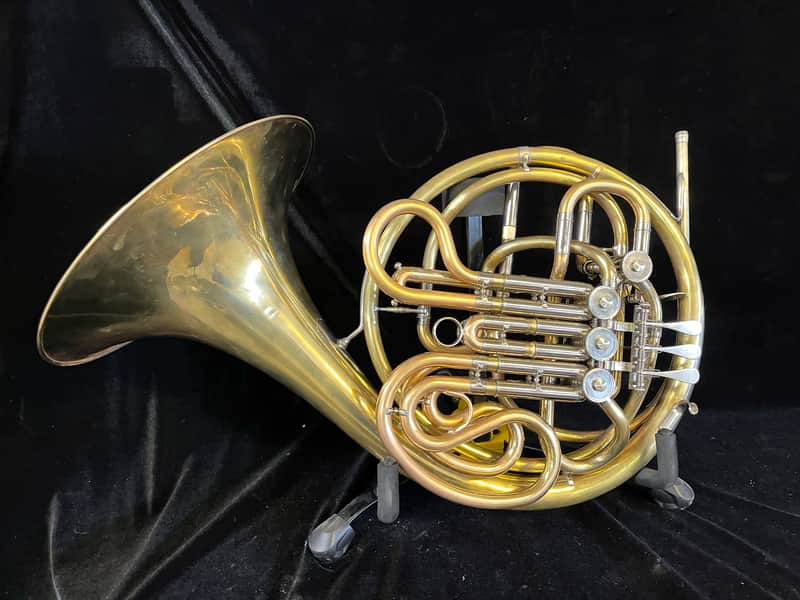 Beautiful Yamaha YHR862 Double Horn in Yellow Brass image 1