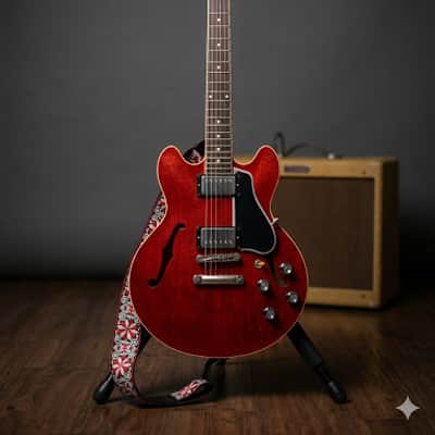 Gibson Memphis ES-339 2013 - Heritage Cherry - MINT / UNPLAYED / COA image 3