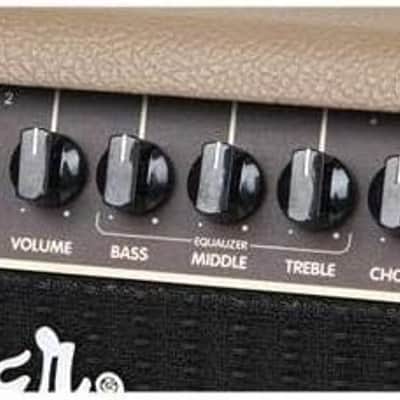 Fender Acoustasonic 15 2-Channel 15-Watt 1x6" Acoustic Guitar Amp - Brown image 5