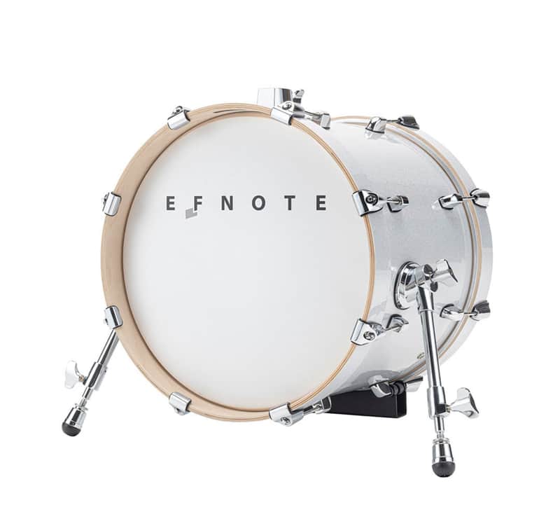 EFNOTE Kick Drum 16” Bass White Sparkle EFD-K1612-WS image 1
