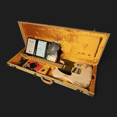 Fender Custom Shop '52 Telecaster Heavy Relic - 3,3kg 2021 - White Blonde - VIDEO image 2