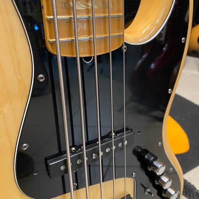 Fender Marcus Miller Artist Series Signature Jazz Bass V - Natural image 3
