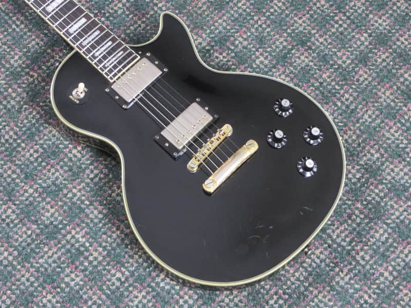 2011 Epiphone Les Paul Custom Pro Black! w/hardshell case image 1