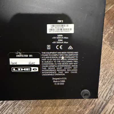 Line 6 FBV 3 Advanced Foot Controller 2010s - Graphic image 3